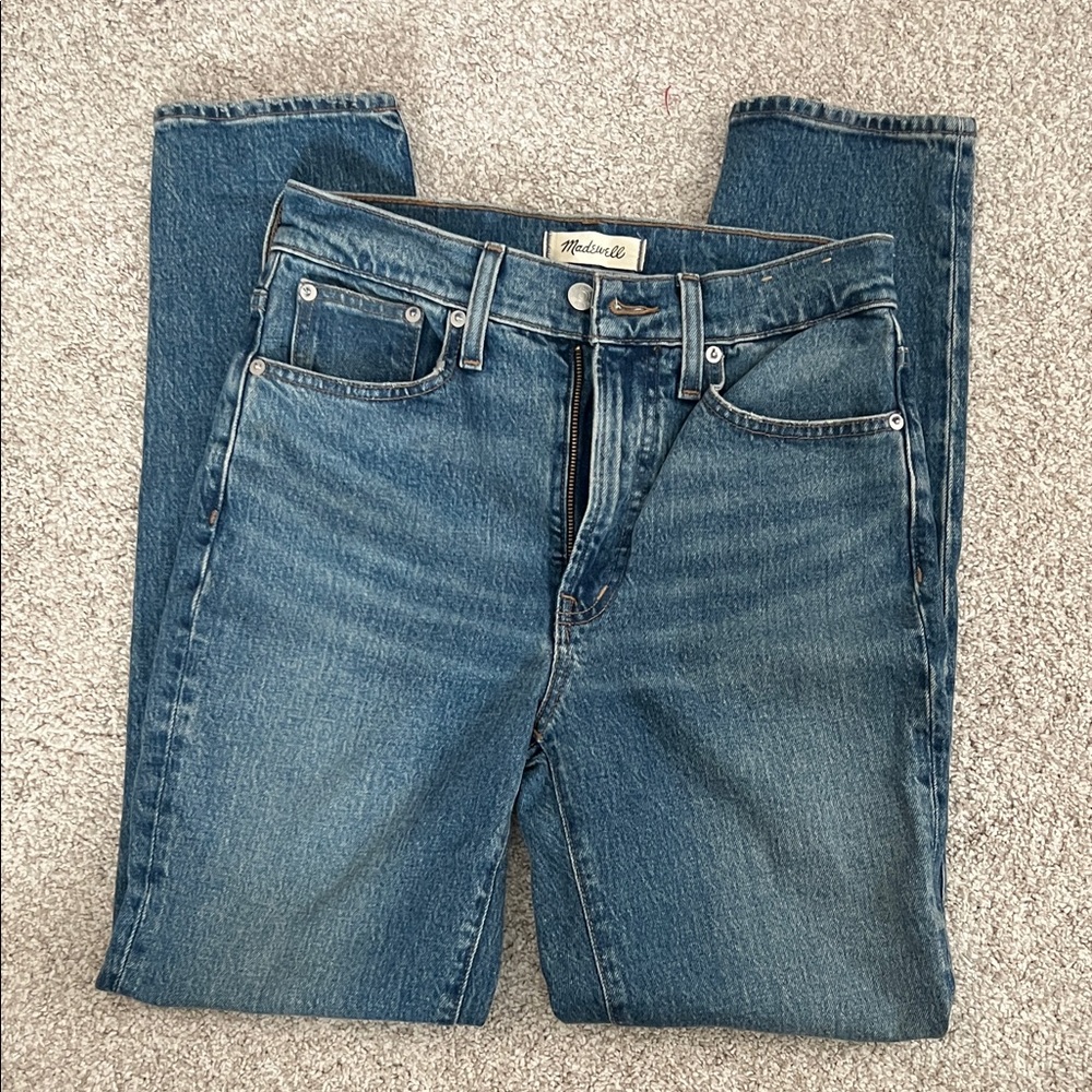 Madewell Classic Blue Denim Jeans